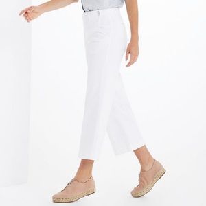 AG Adriano Goldschmied Juliette Trouser Nautical Wide Leg Crop Denim